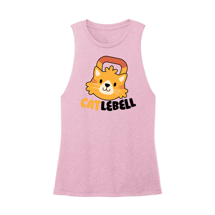 Womens X-Small Light Pink Muscle Tank