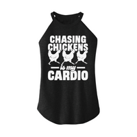 Womens X-Small Dark Heather Gray Rocker Tank Top