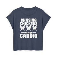 Womens Small Navy Style_T-Shirt