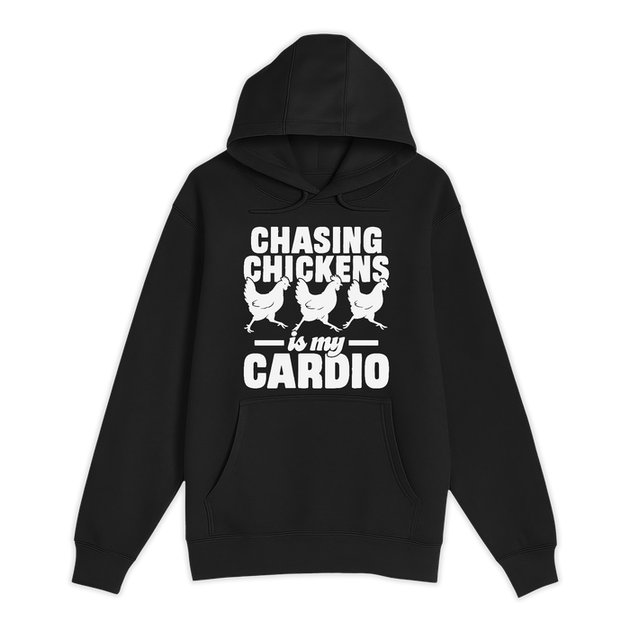 Unisex Small Black Pullover Hooded Sweatshirt