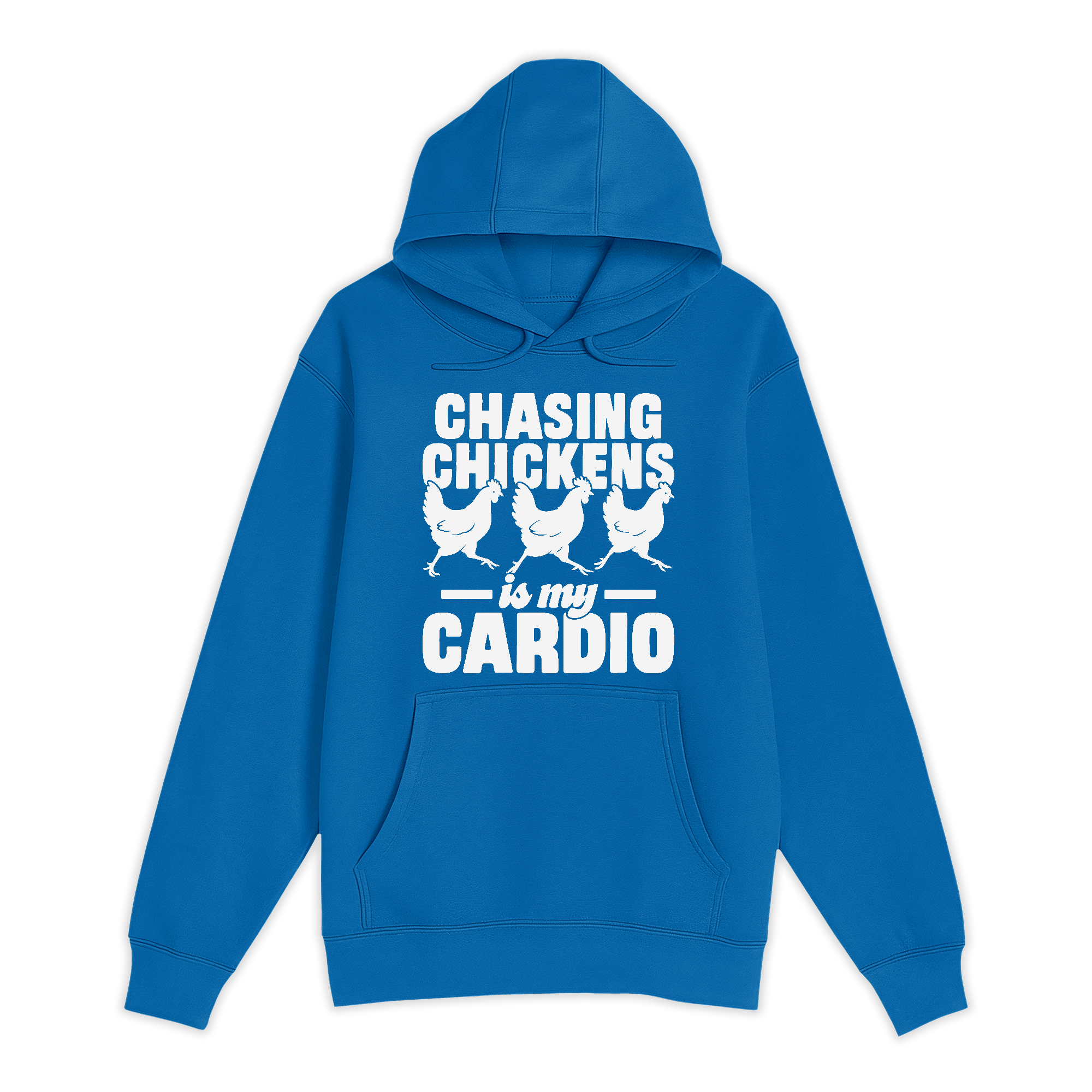 Unisex Small True Royal Pullover Hooded Sweatshirt