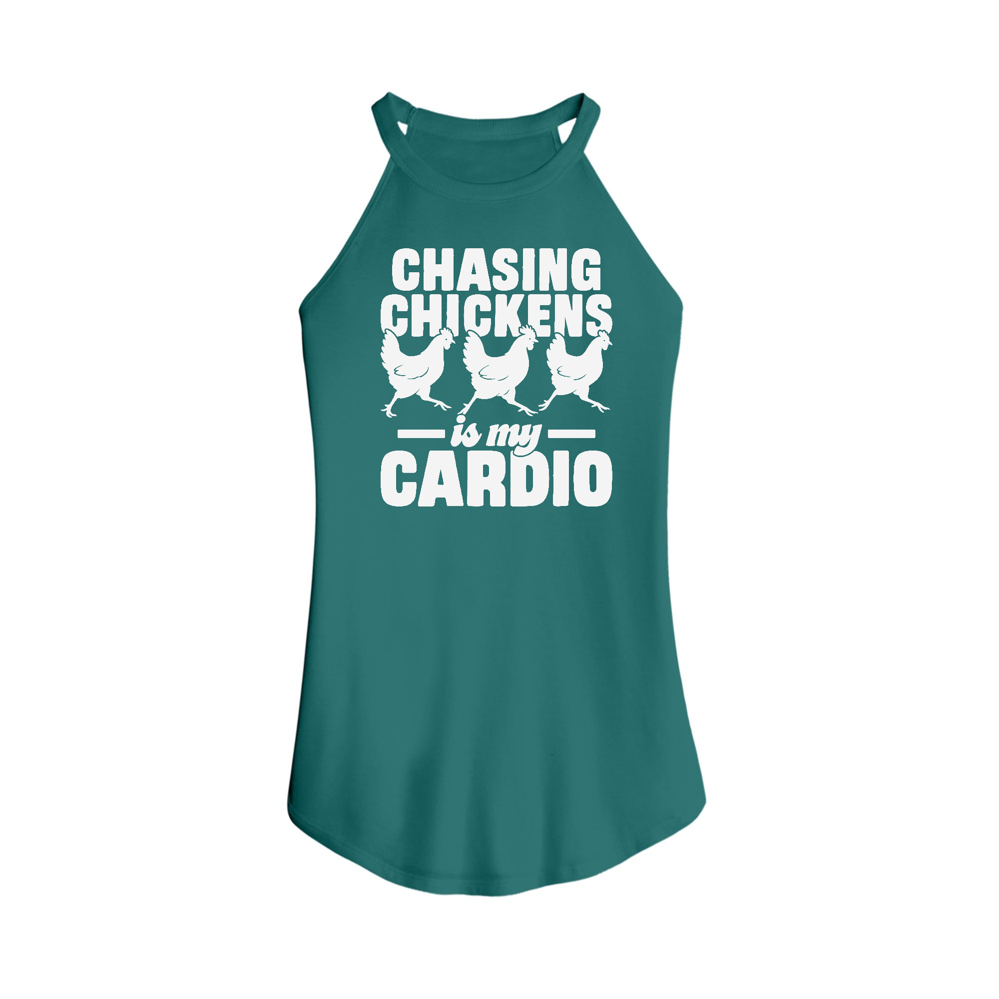 Womens X-Small Teal Tank Top