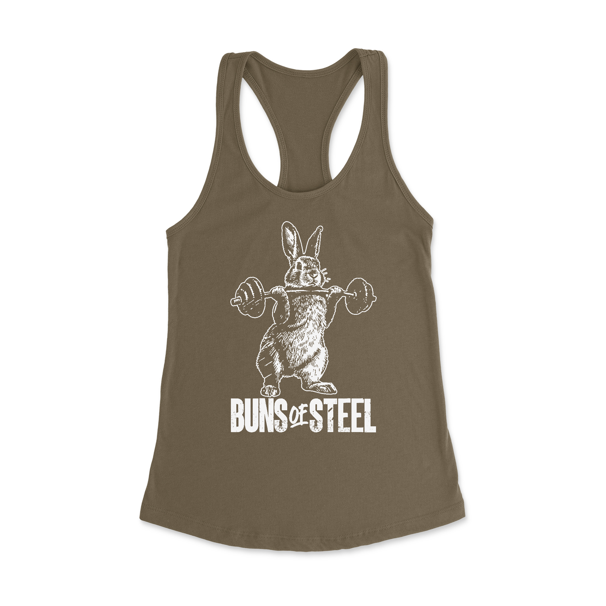 Womens X-Small Military Green Style_Tank Top