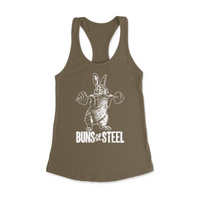 Womens X-Small Military Green Style_Tank Top