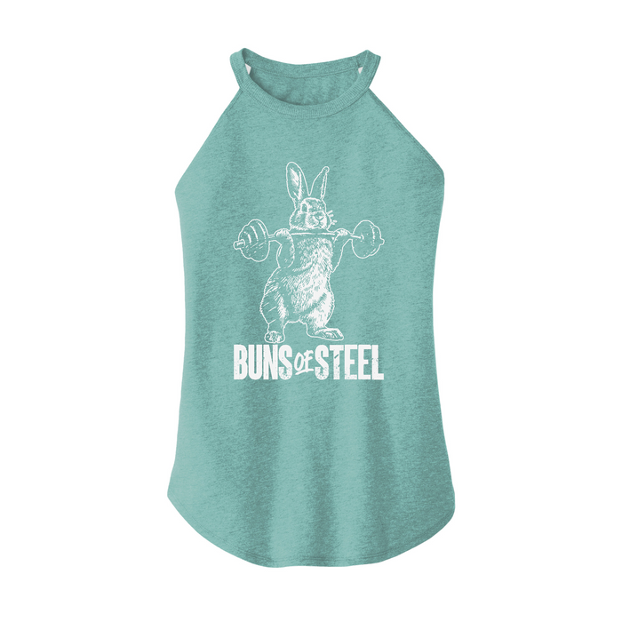 Womens X-Small Teal Rocker Tank Top