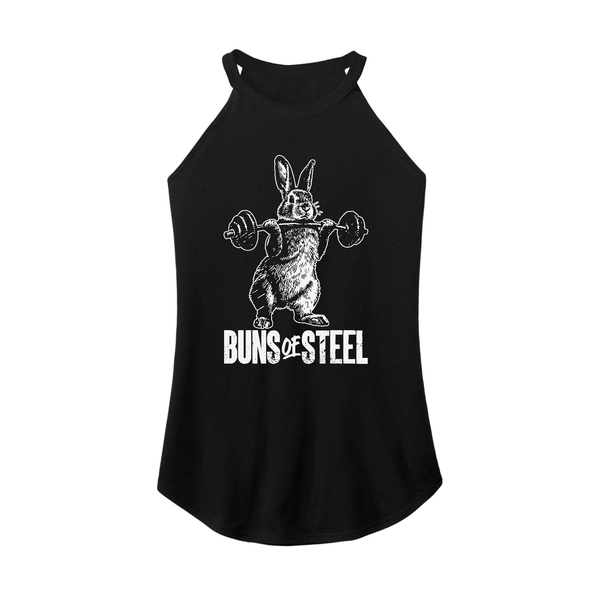 Womens X-Small Black Rocker Tank Top