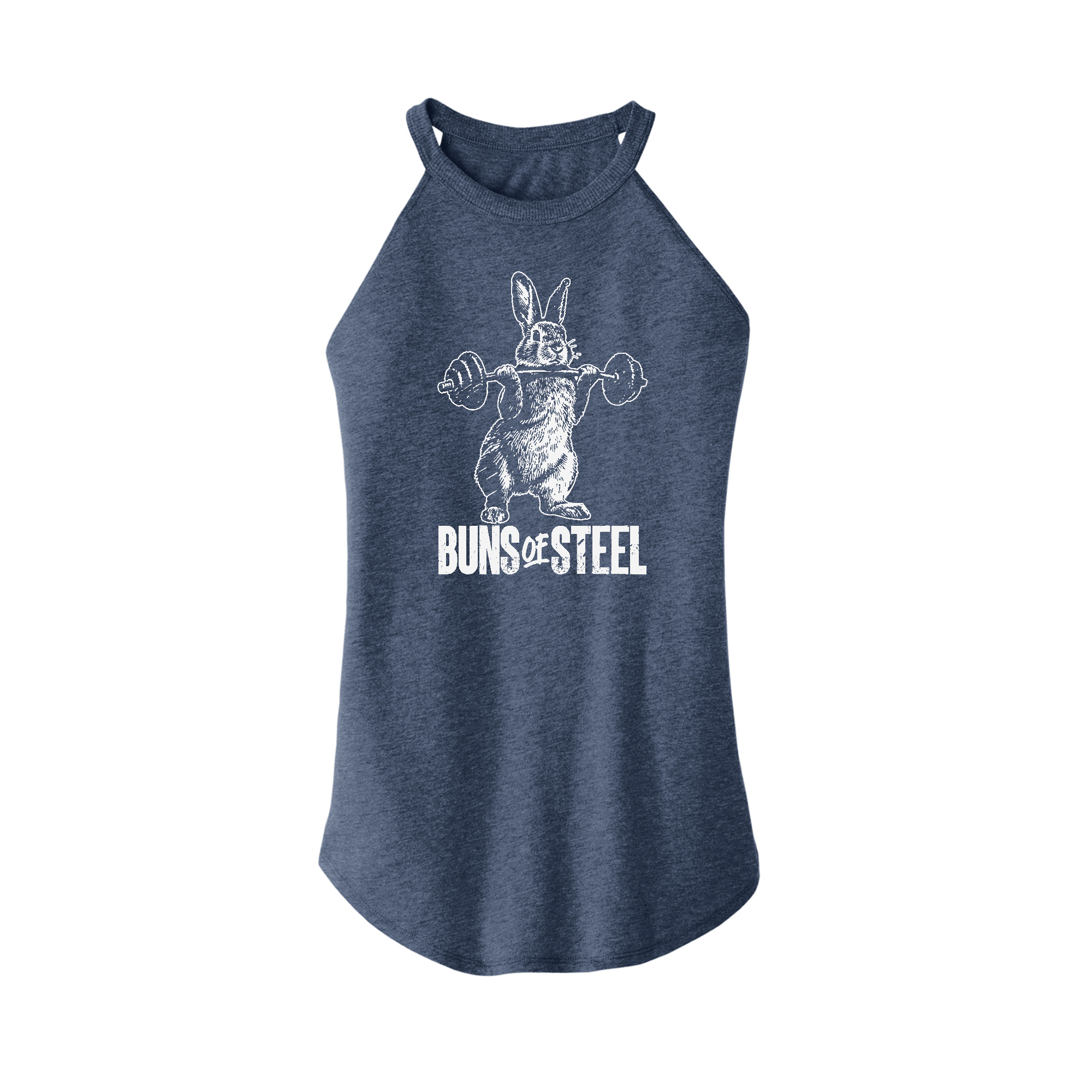 Womens X-Small Navy Heather Tank Top