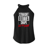 Womens X-Small Dark Heather Gray Rocker Tank Top