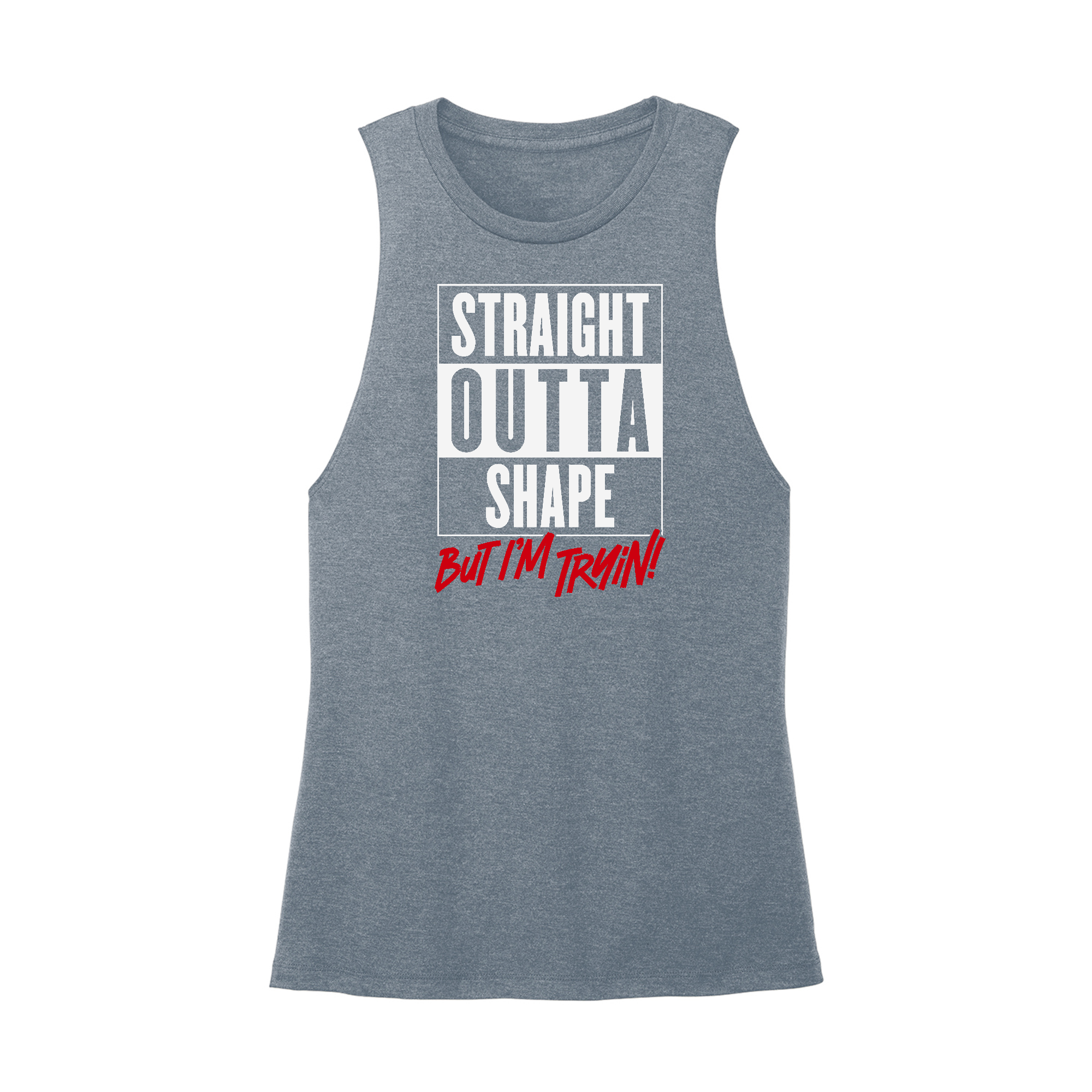 Womens X-Small Teal Muscle Tank