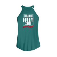 Womens X-Small Teal Tank Top