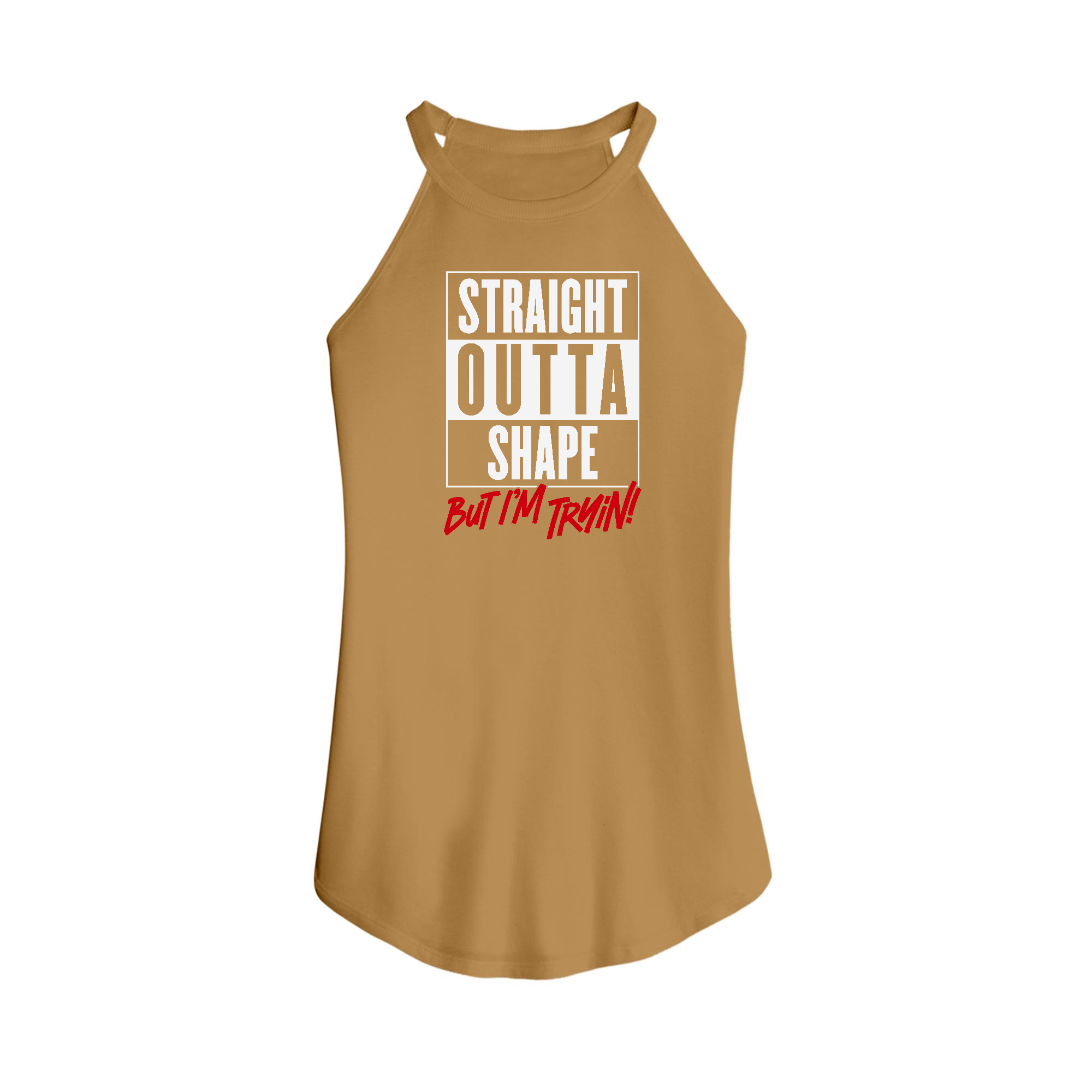 Womens X-Small Gold Tank Top