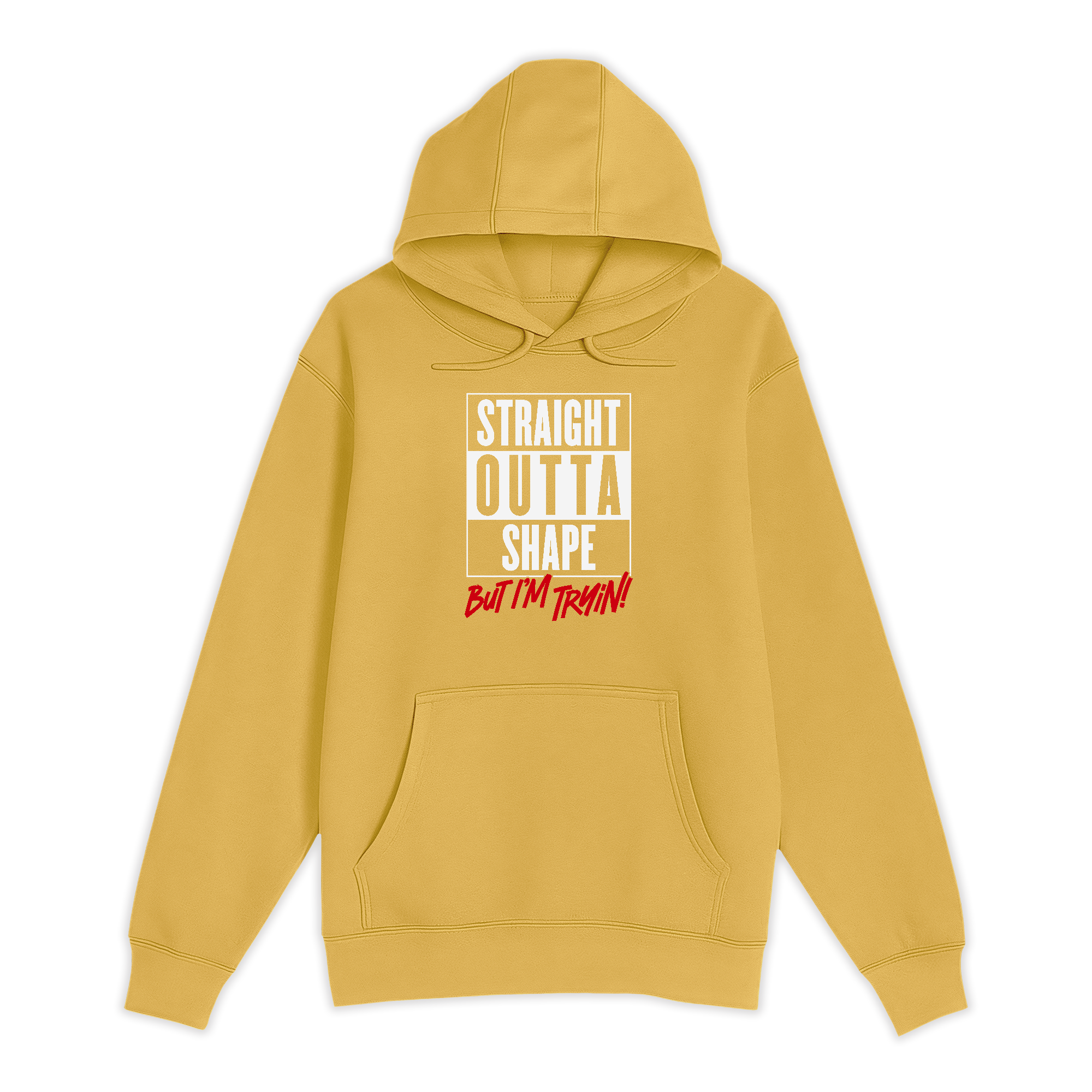 Unisex Small Antique Gold Pullover Hooded Sweatshirt