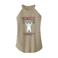 Womens X-Small Sand Rocker Tank Top