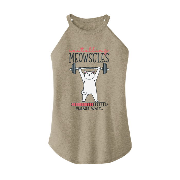Womens X-Small Sand Rocker Tank Top