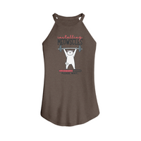 Womens X-Small Brown Tank Top