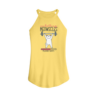 Womens X-Small Yellow Tank Top