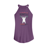 Womens X-Small Burgundy Tank Top