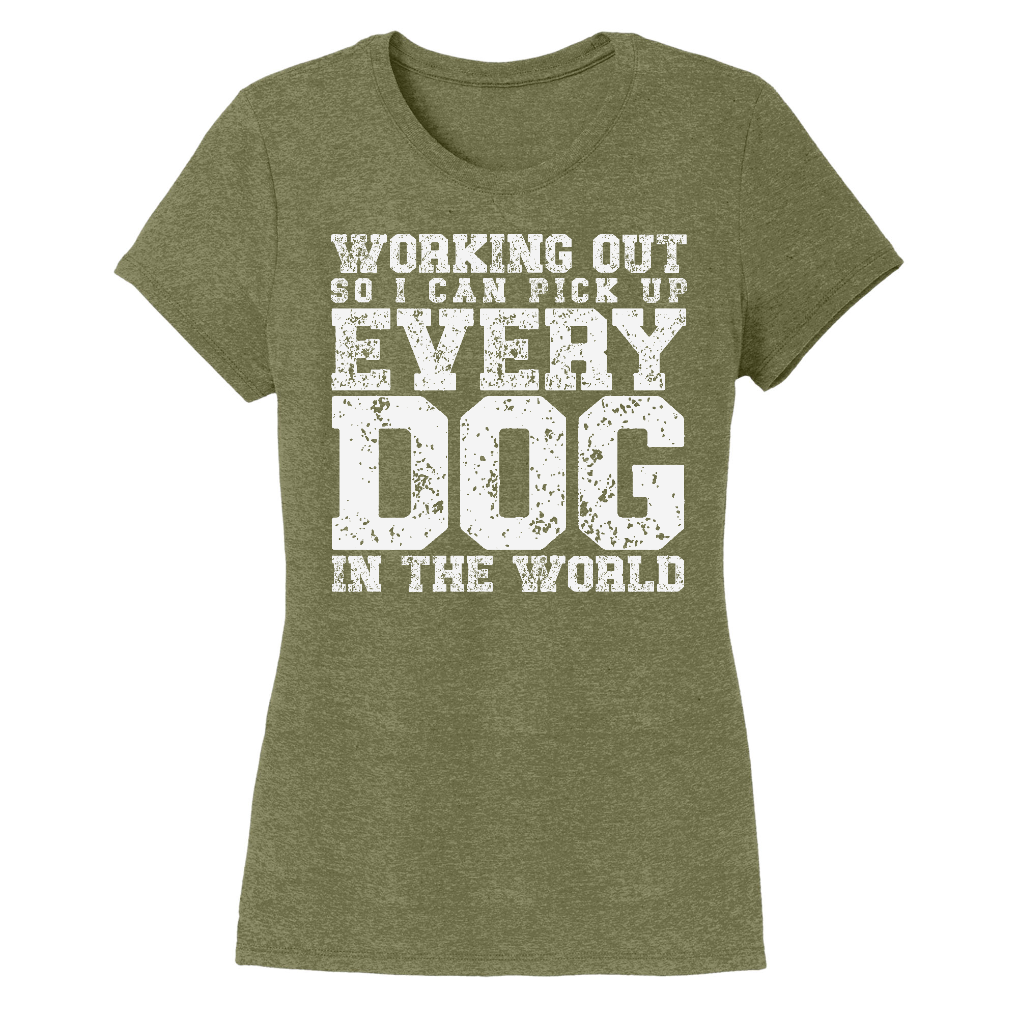 Womens X-Small Military Green Style_T-Shirt