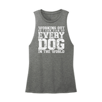 Womens X-Small Dark Gray Muscle Tank