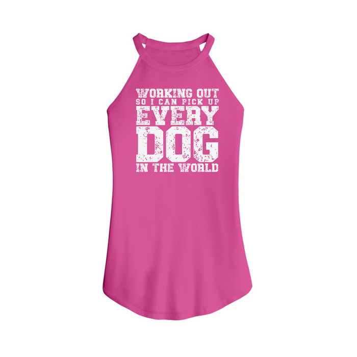 Womens X-Small Fuchsia Tank Top