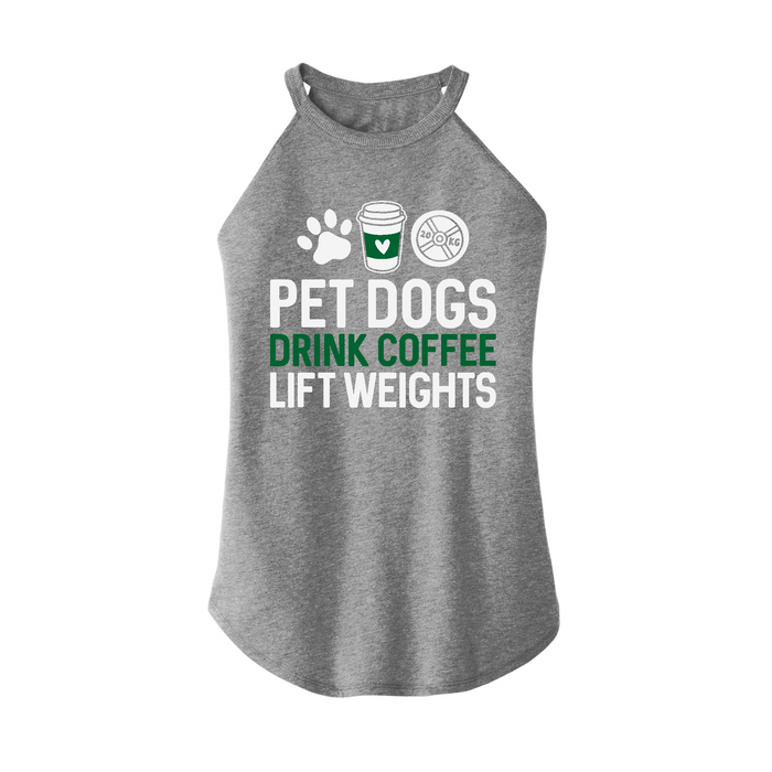 Womens X-Small Grey Rocker Tank Top