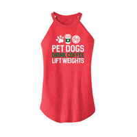 Womens X-Small Red Tank Top