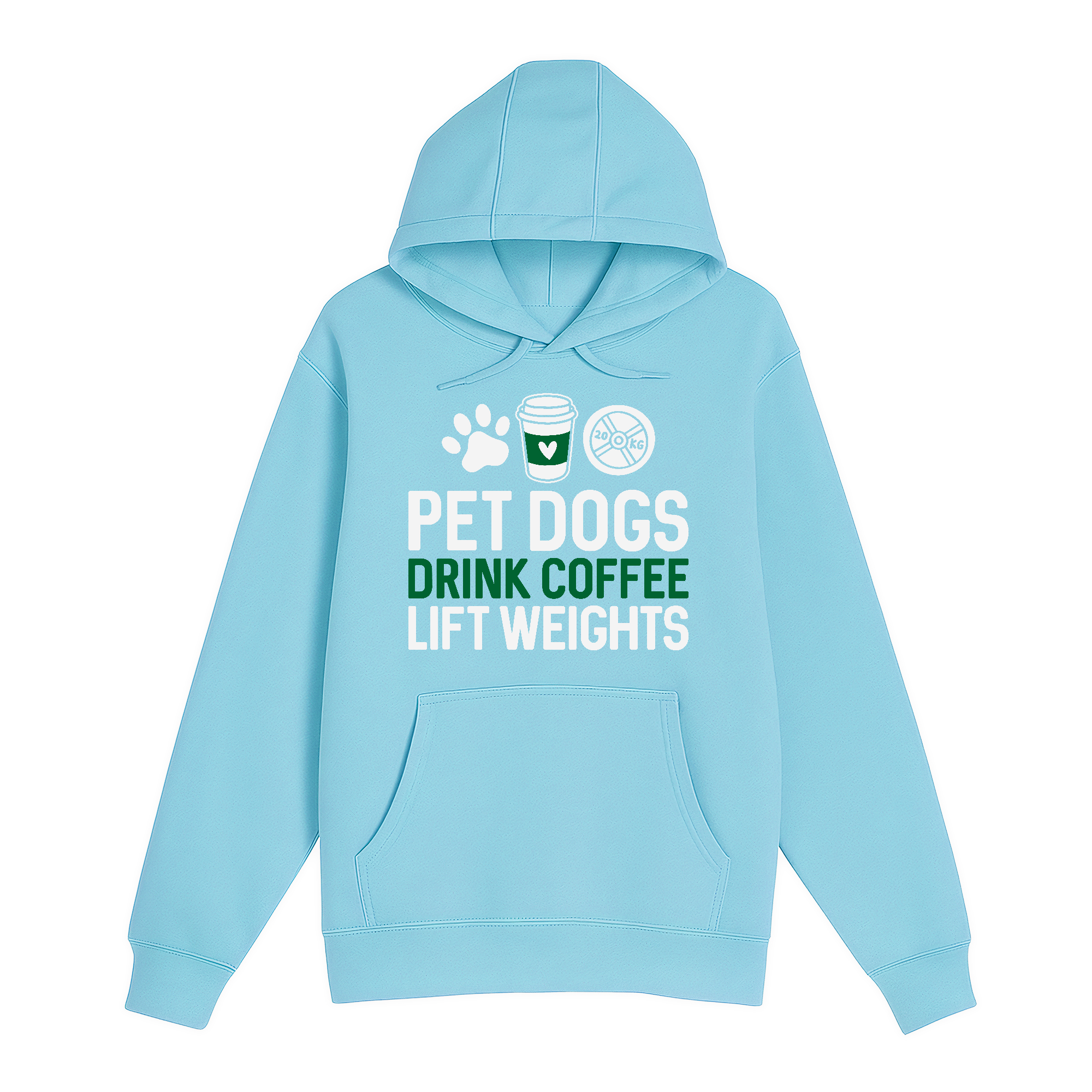 Unisex Small Deep Ocean Pullover Hooded Sweatshirt