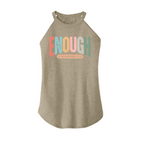 Womens X-Small Sand Rocker Tank Top