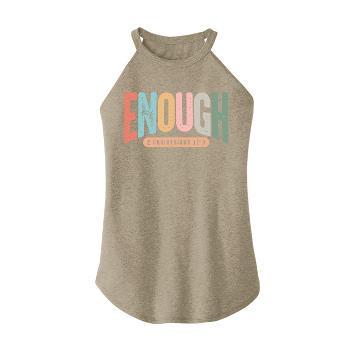 Womens X-Small Sand Rocker Tank Top