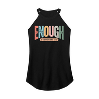 Womens X-Small Black Rocker Tank Top