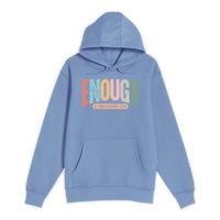 Unisex Small Colony Blue Pullover Hooded Sweatshirt