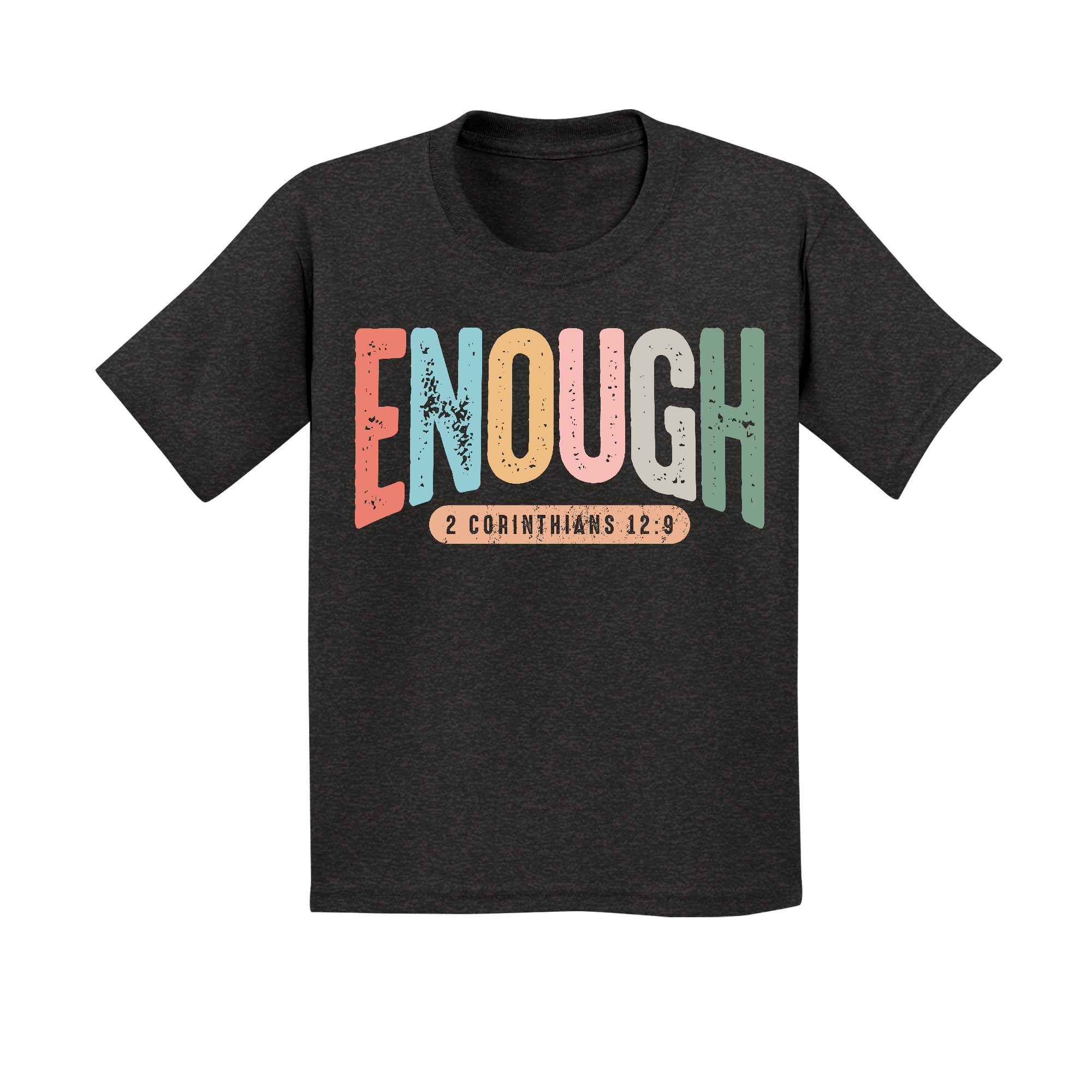 Kids Small Charcoal Style_T-Shirt