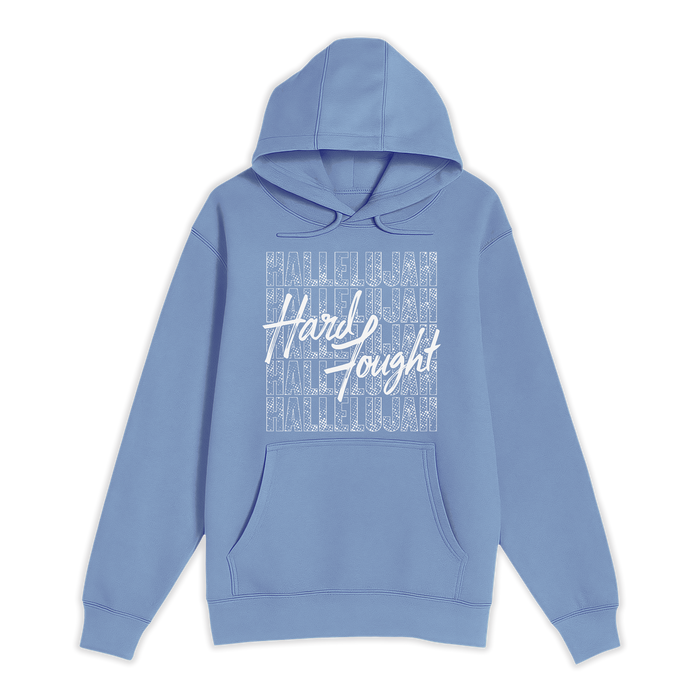 Unisex Small Colony Blue Pullover Hooded Sweatshirt