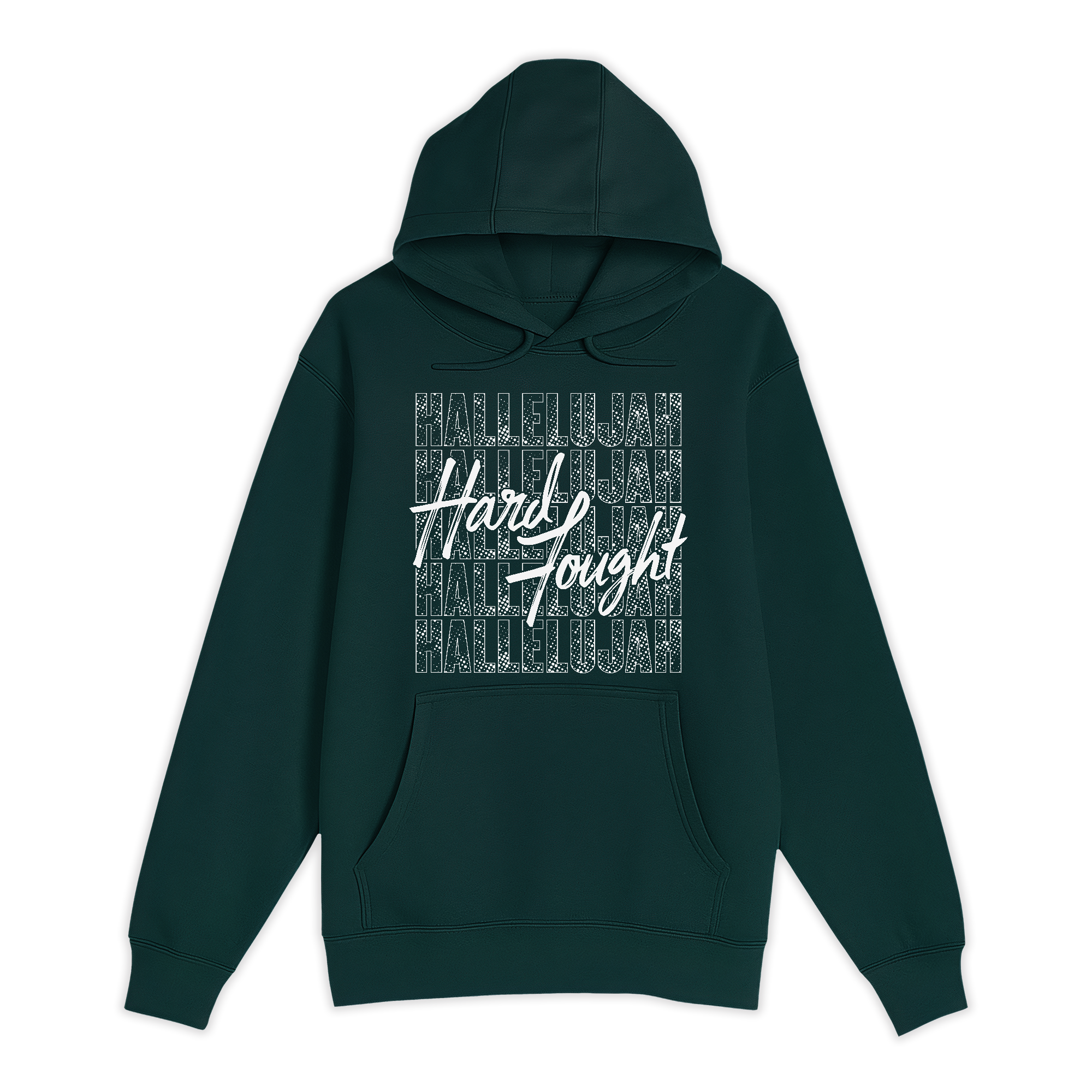 Unisex Small Sport Green Pullover Hooded Sweatshirt