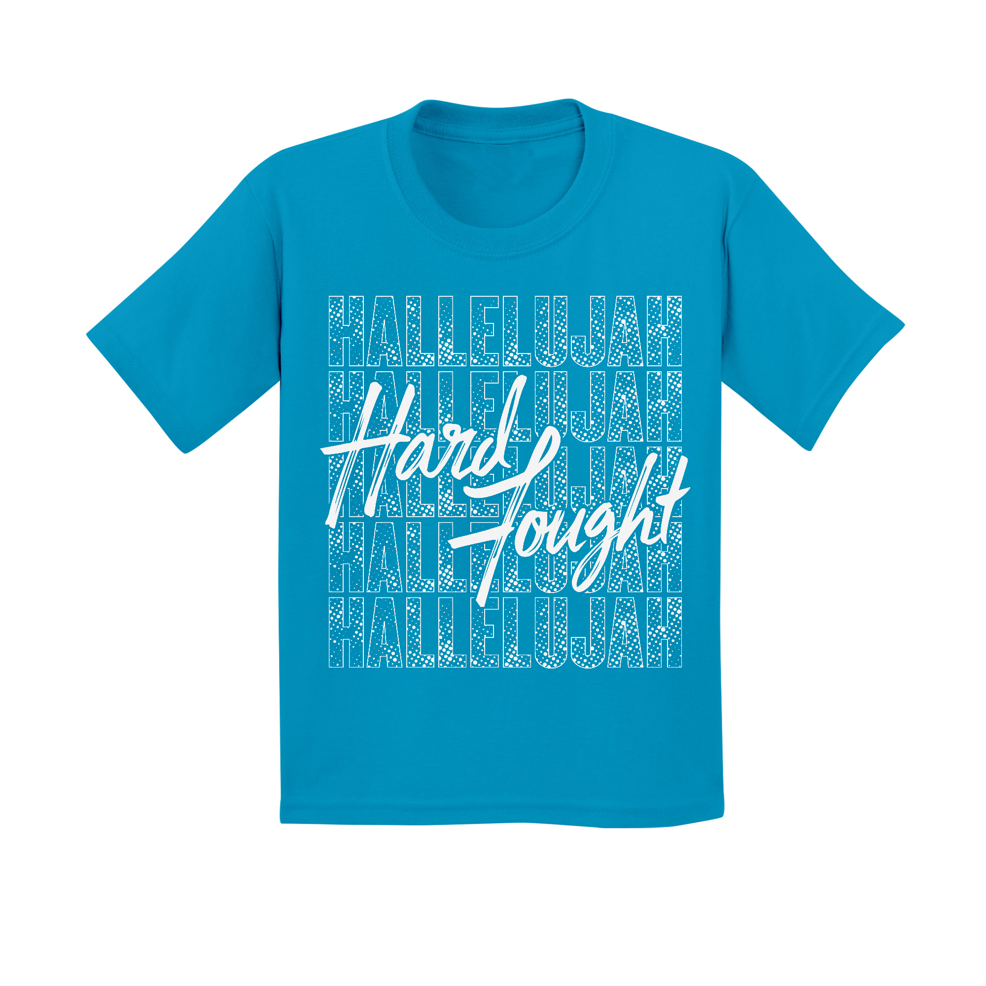 Kids Small Turquoise Style_T-Shirt
