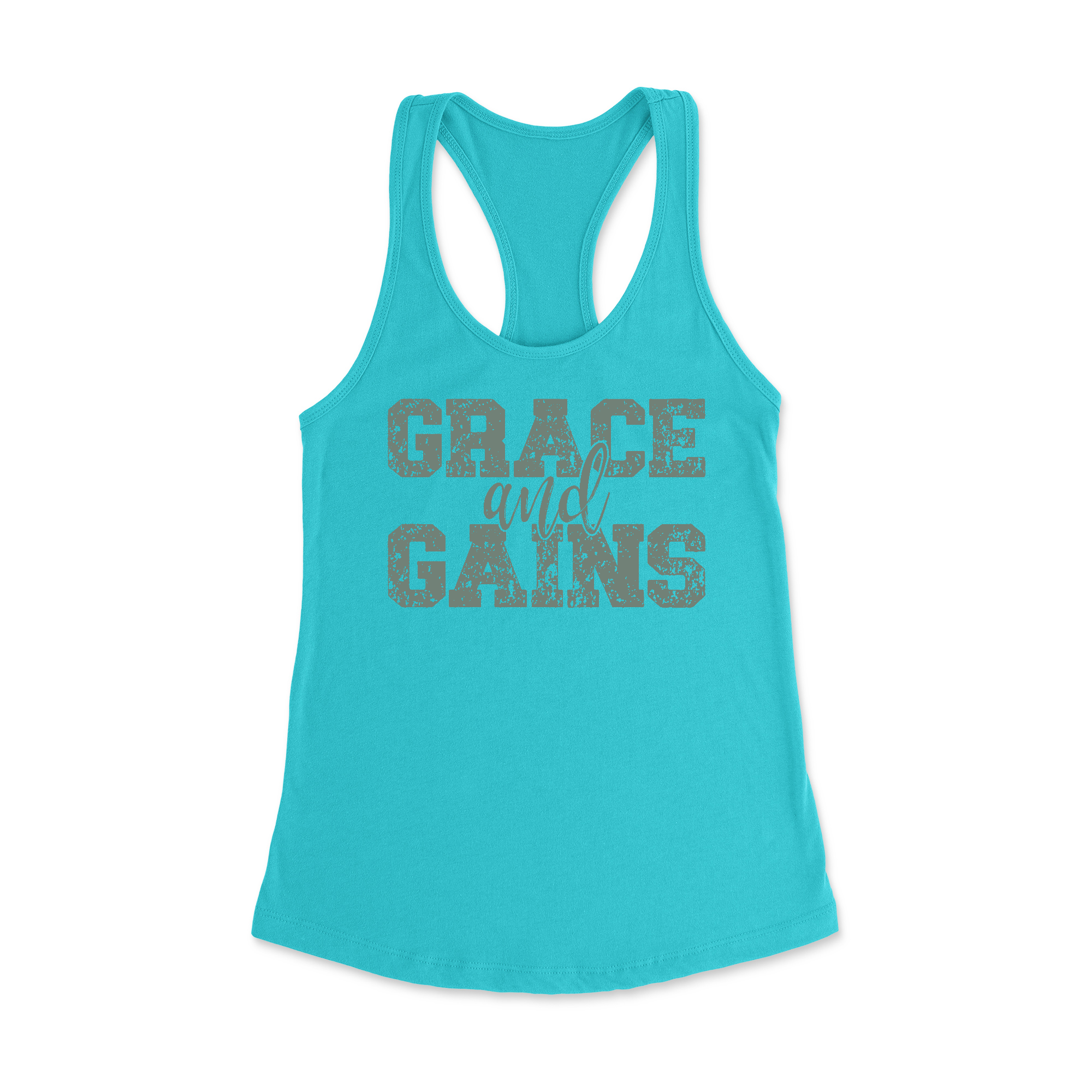 Womens X-Small Tahiti Blue Style_Tank Top