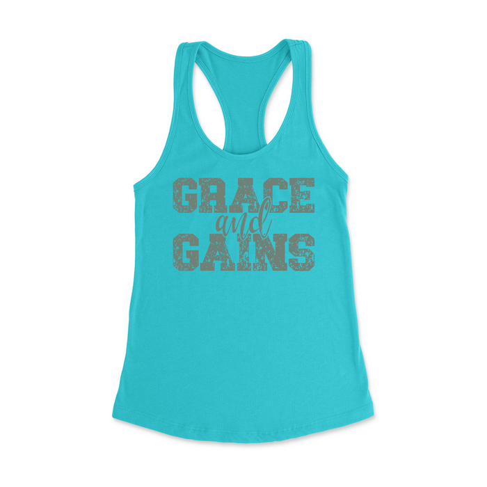 Womens X-Small Tahiti Blue Style_Tank Top