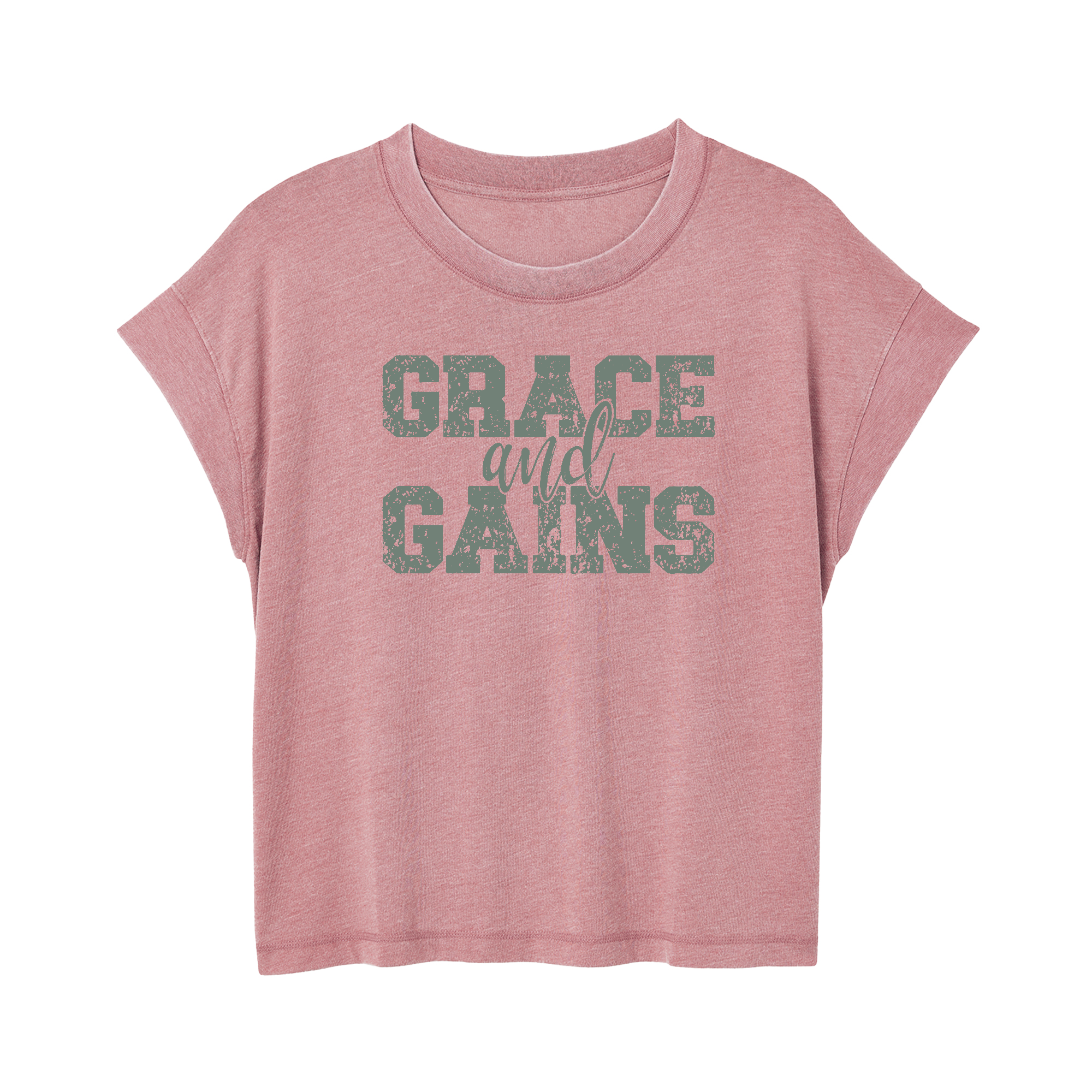 Womens Small MAUVE Style_T-Shirt