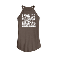 Womens X-Small Brown Tank Top