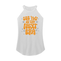 Womens X-Small White Rocker Tank Top