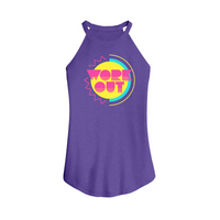Womens X-Small Purple Tank Top