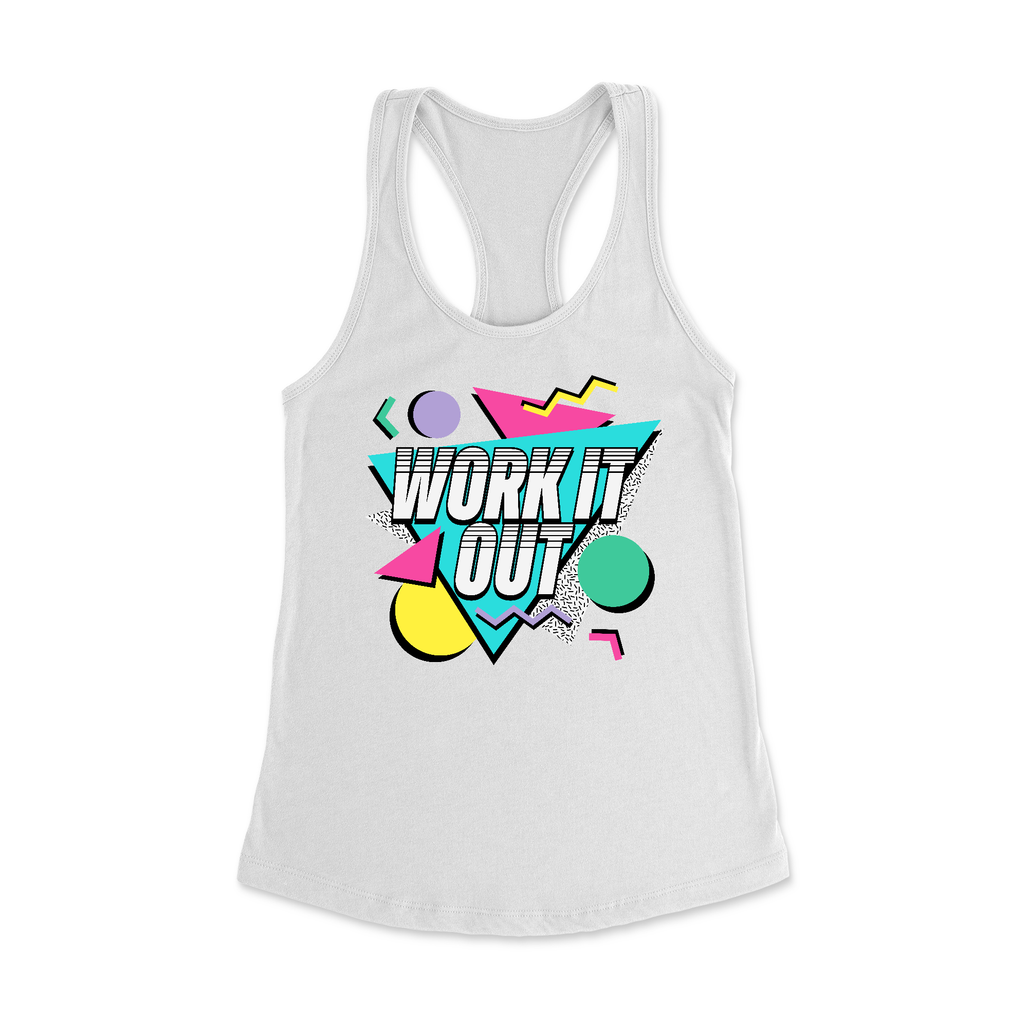 Womens X-Small White Style_Tank Top