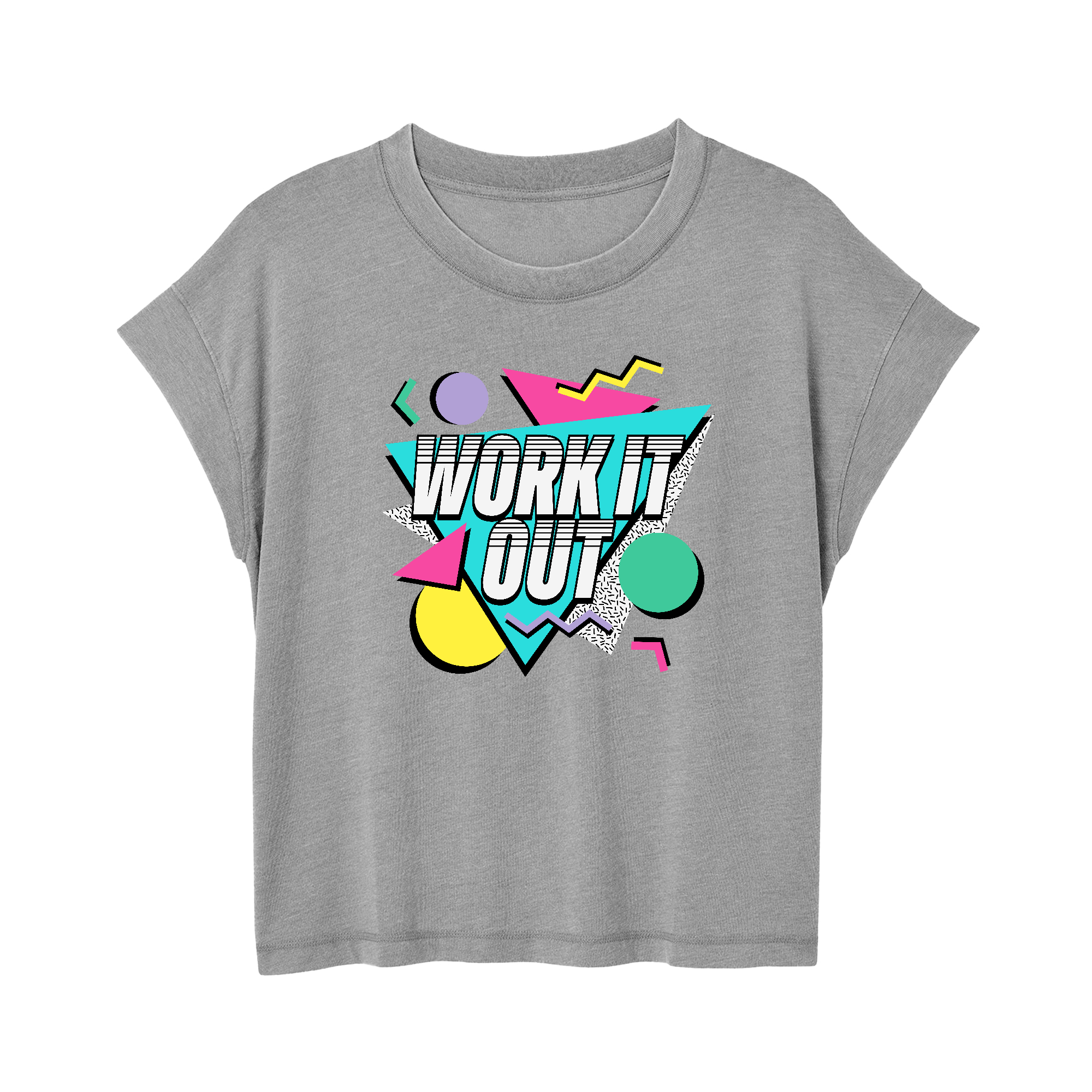 Womens Small Grey Style_T-Shirt