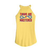 Womens X-Small Yellow Tank Top