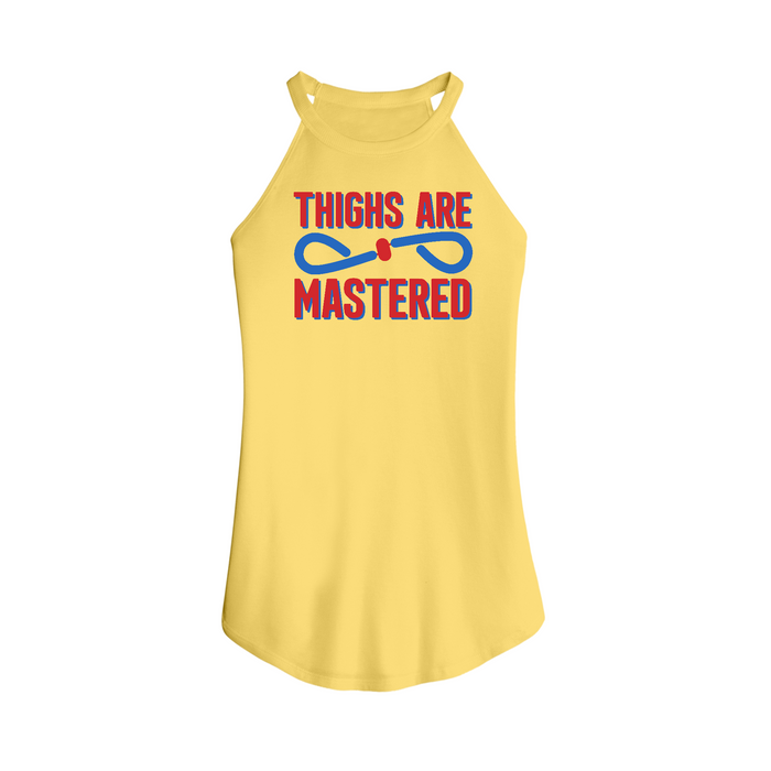 Womens X-Small Yellow Tank Top