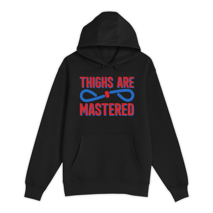 Unisex Small Black Pullover Hooded Sweatshirt