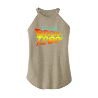 Womens X-Small Sand Rocker Tank Top
