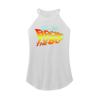 Womens X-Small White Rocker Tank Top
