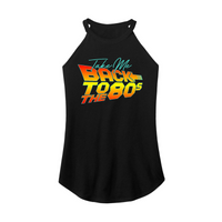 Womens X-Small Black Rocker Tank Top
