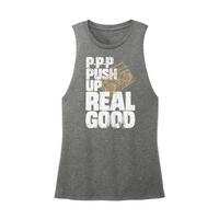 Womens X-Small Dark Gray Muscle Tank